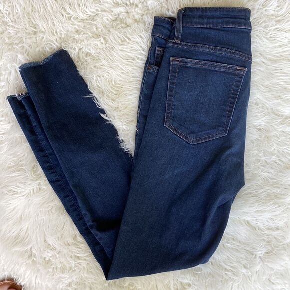 Joe’s High Rise Skinny Ankle Crop Stretch Denim Classic Five Pocket Jeans Sz 26 - Picture 9 of 16
